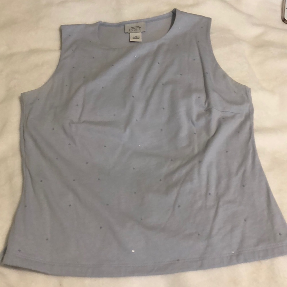 light blue sequence tank